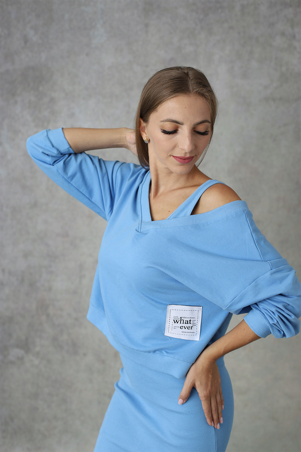 Compleu Sport/Casual Baby Blue